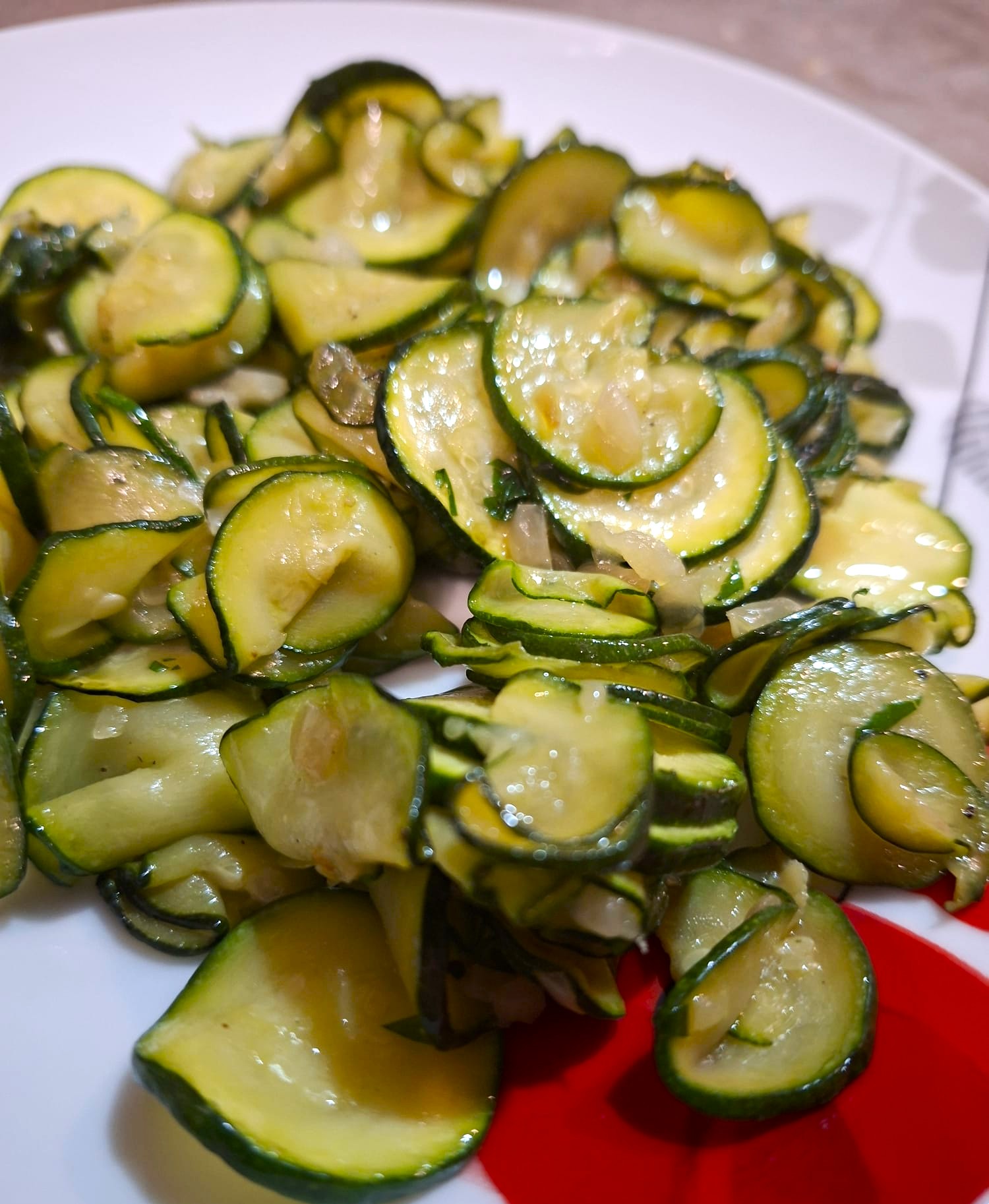 zucchine in padella